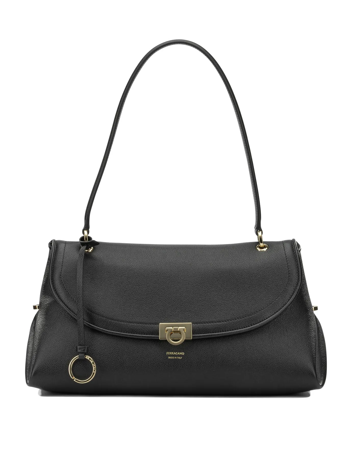 Gancini Shoulder Bags Black sold by Wanan Luxury