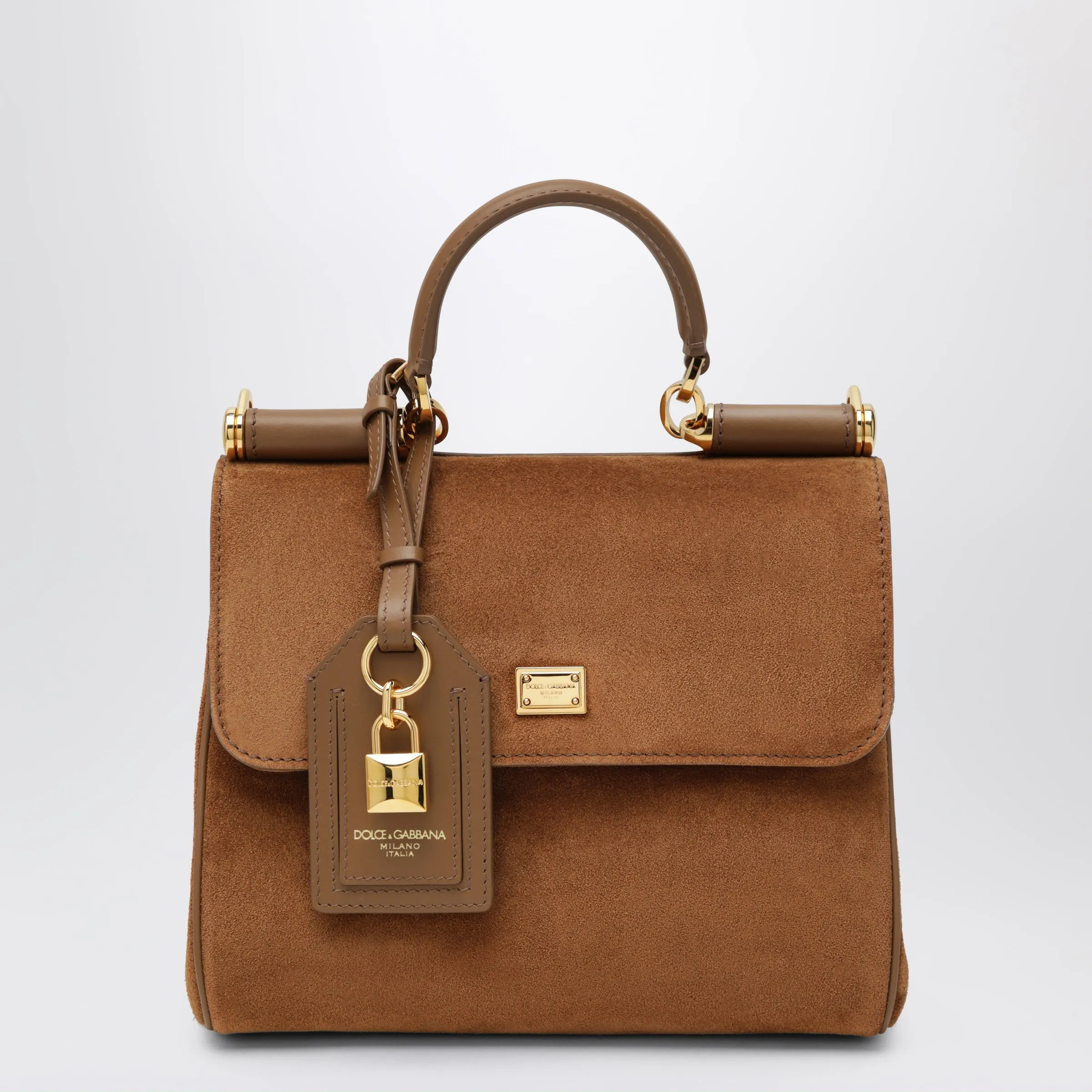Small My Sicily Bag In Camel Split Leather sold by Wanan Luxury