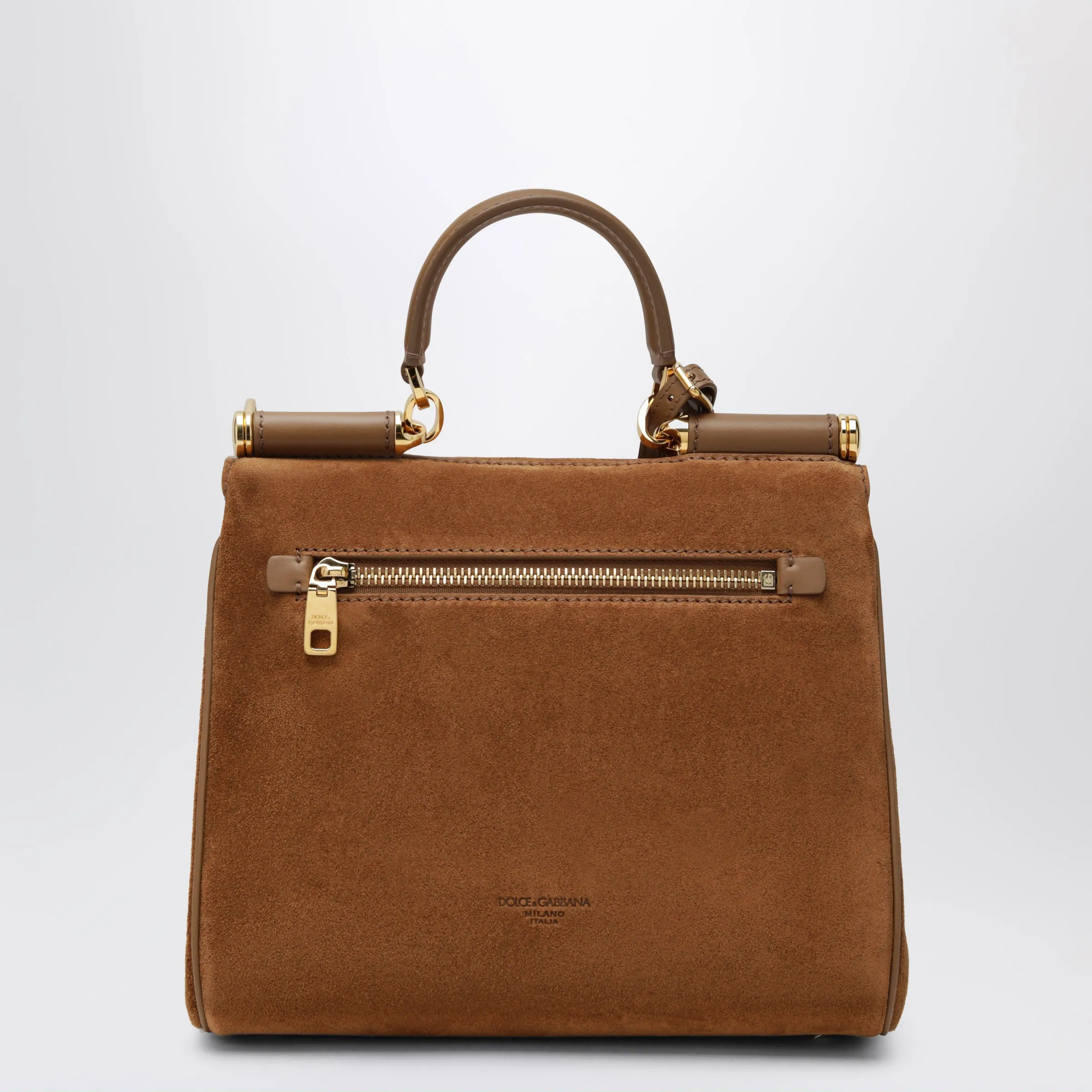 Small My Sicily Bag In Camel Split Leather sold by Wanan Luxury product image thumbnail 2