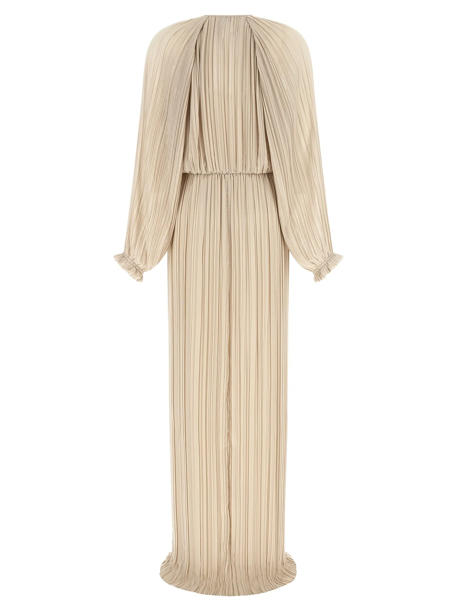 Long Pleated Dress Dresses Beige sold by Wanan Luxury product image thumbnail 2
