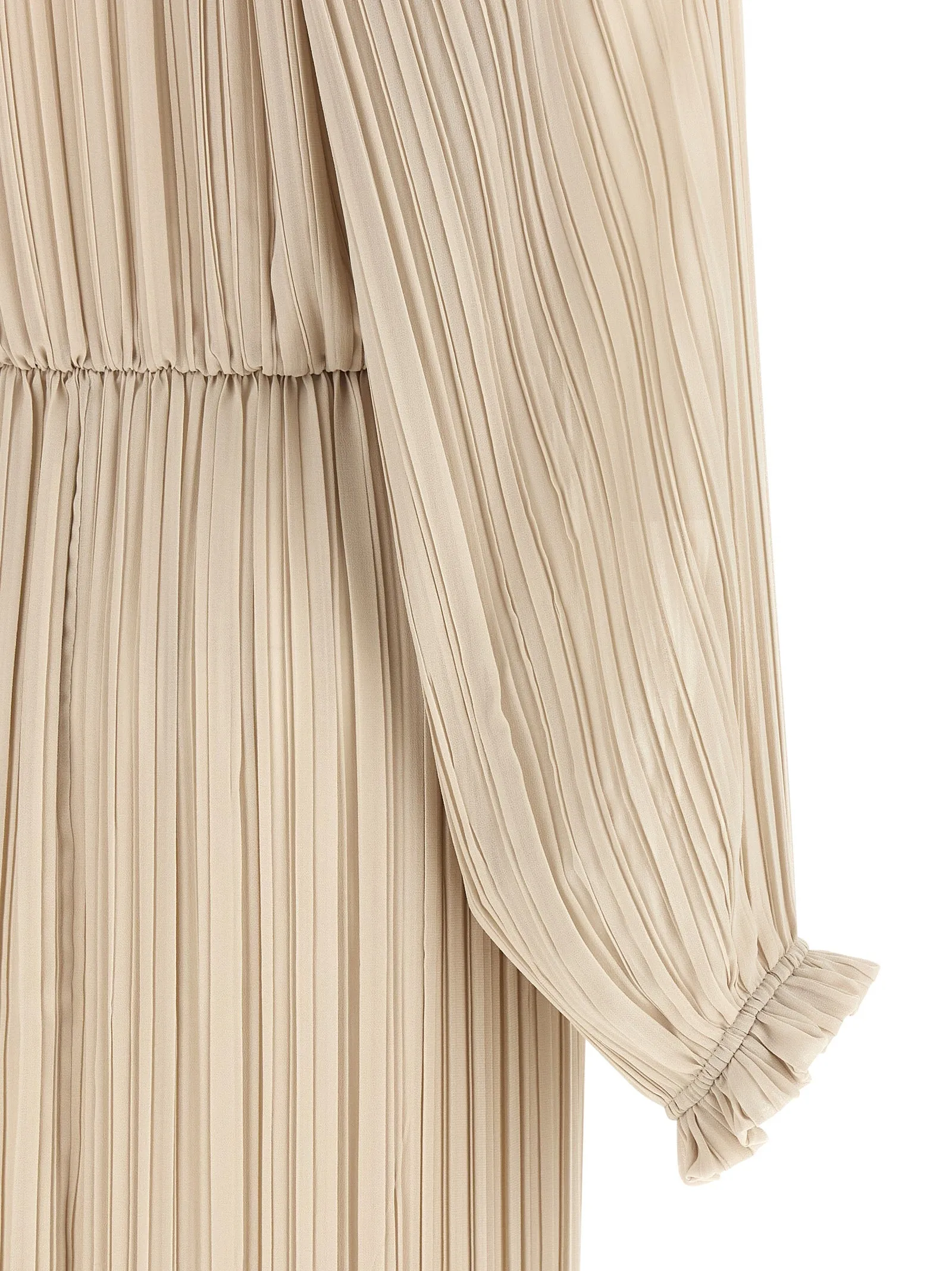 Long Pleated Dress Dresses Beige sold by Wanan Luxury product image thumbnail 4