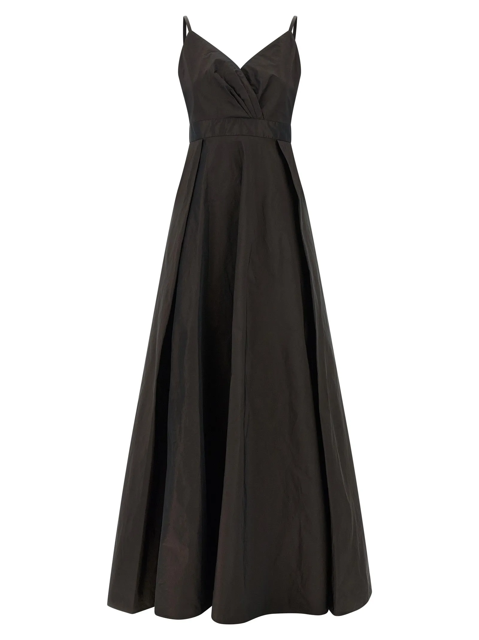 Maxi Dress With Bodice Dresses Brown sold by Wanan Luxury