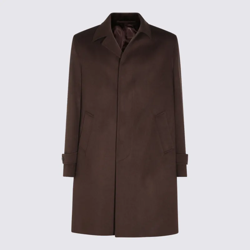 Coats Brown made by Lardini