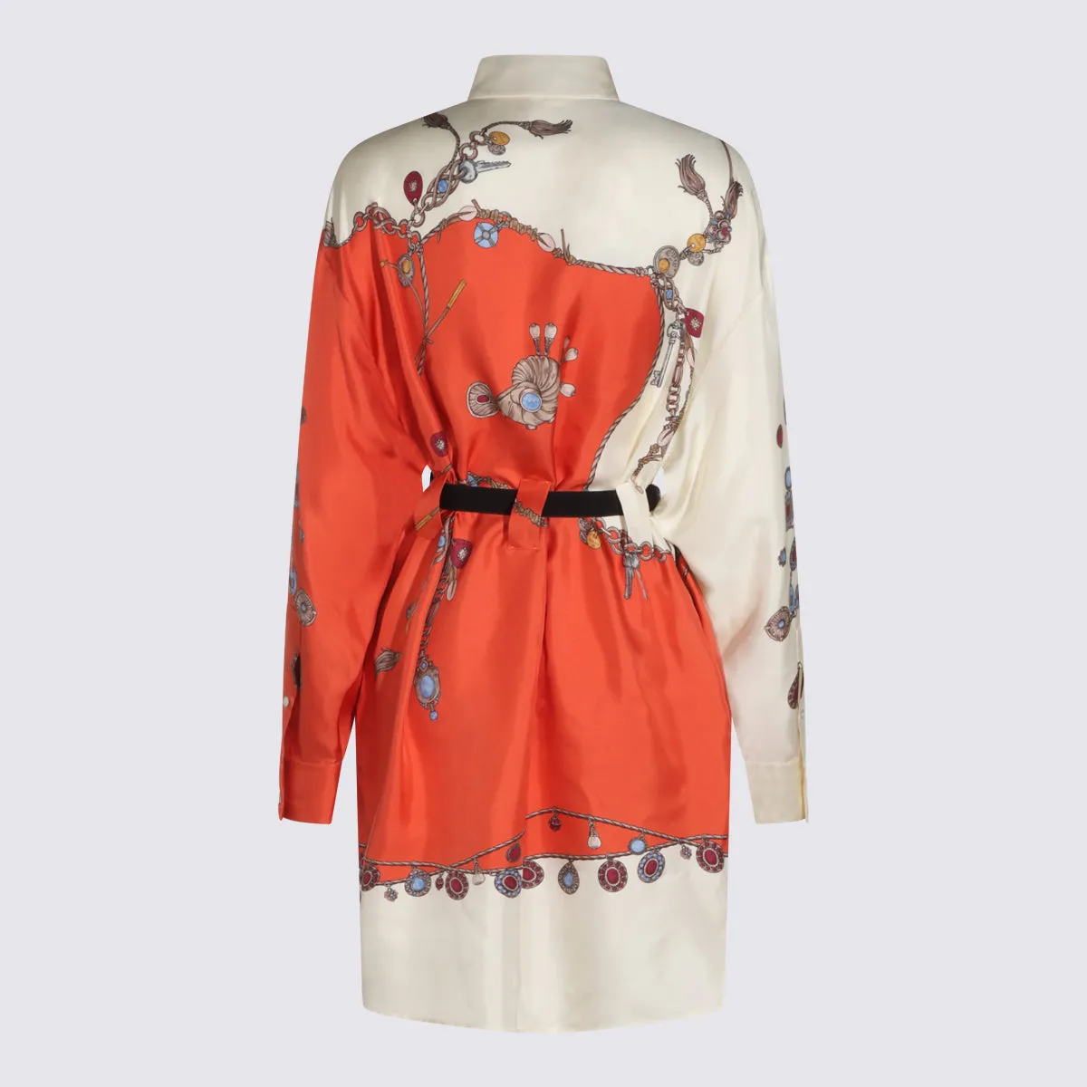 Dresses Orange/White/Gold sold by Wanan Luxury product image thumbnail 2