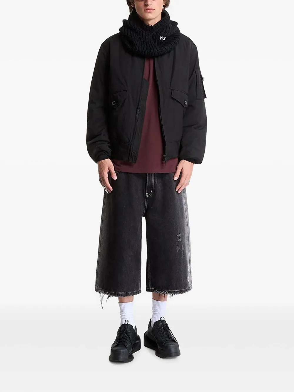 Bomber Y-3 Nylon sold by Wanan Luxury product image thumbnail 4
