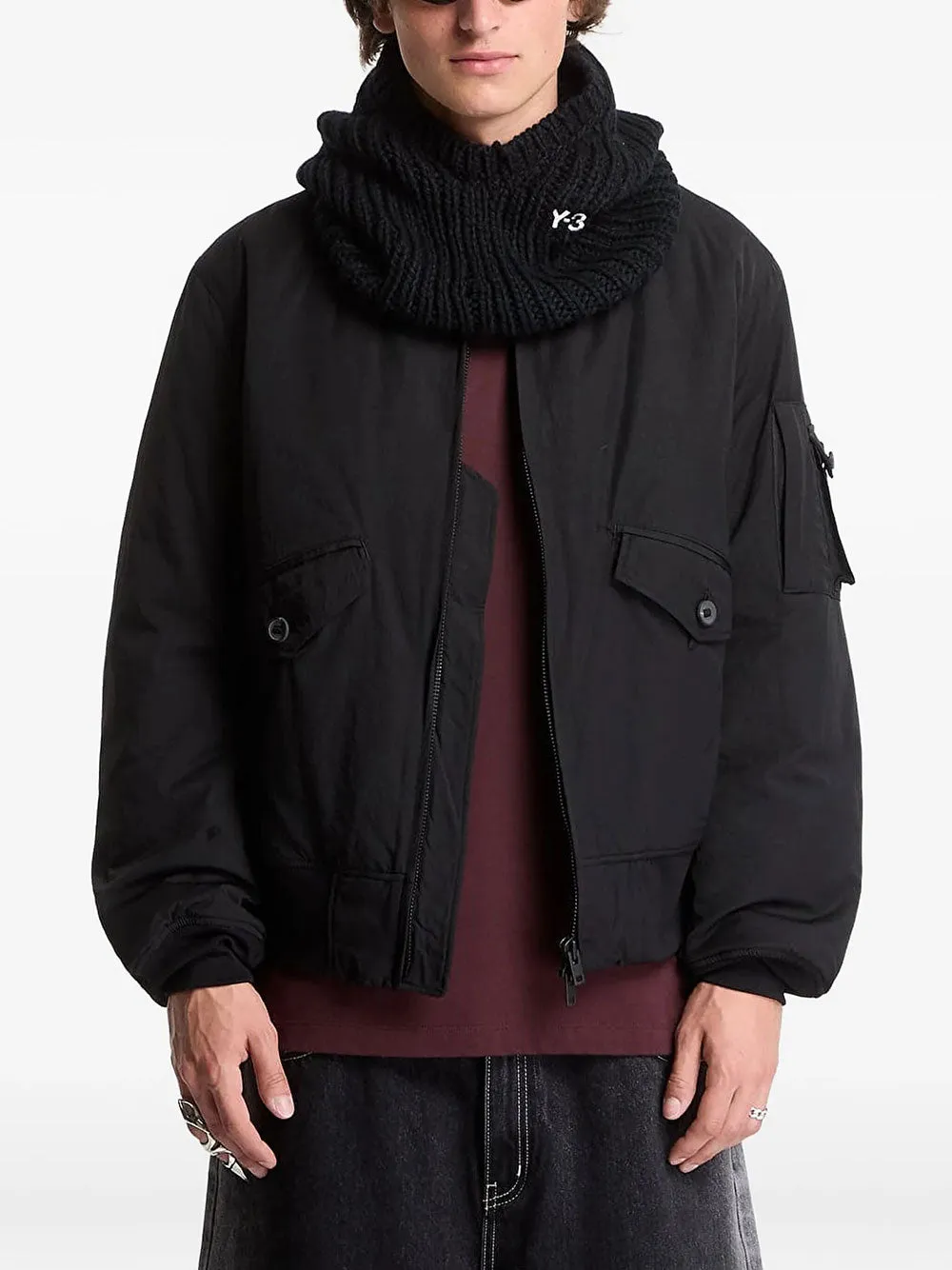 Bomber Y-3 Nylon sold by Wanan Luxury product image thumbnail 3