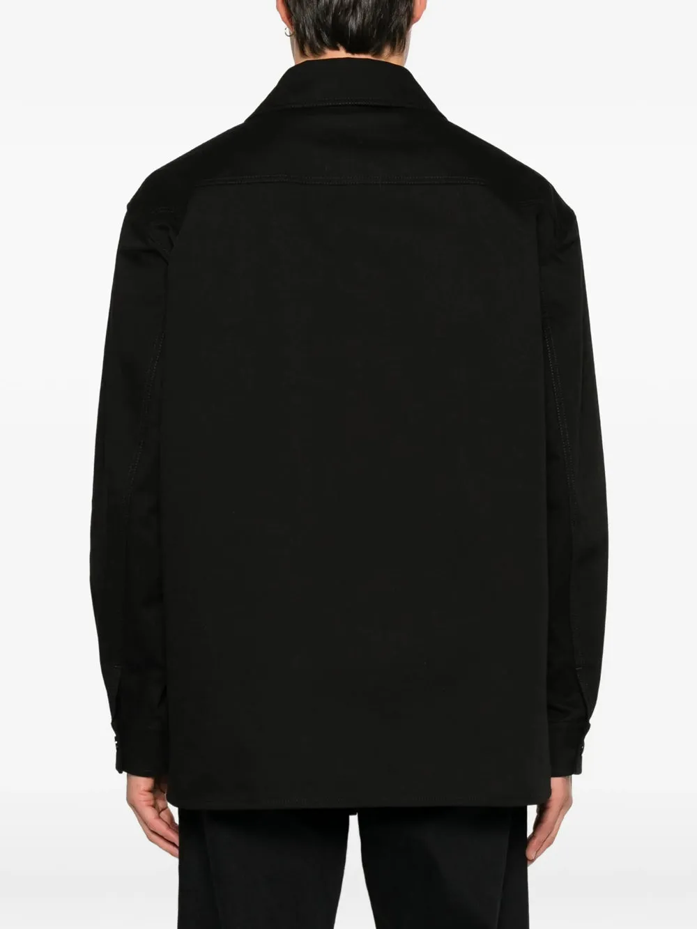 Valentino Cotton Gabardine Shirt Jacket With Vlogo sold by Wanan Luxury product image thumbnail 4