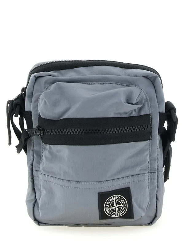 9200015 Crossbody Bags Gray made by Stone Island