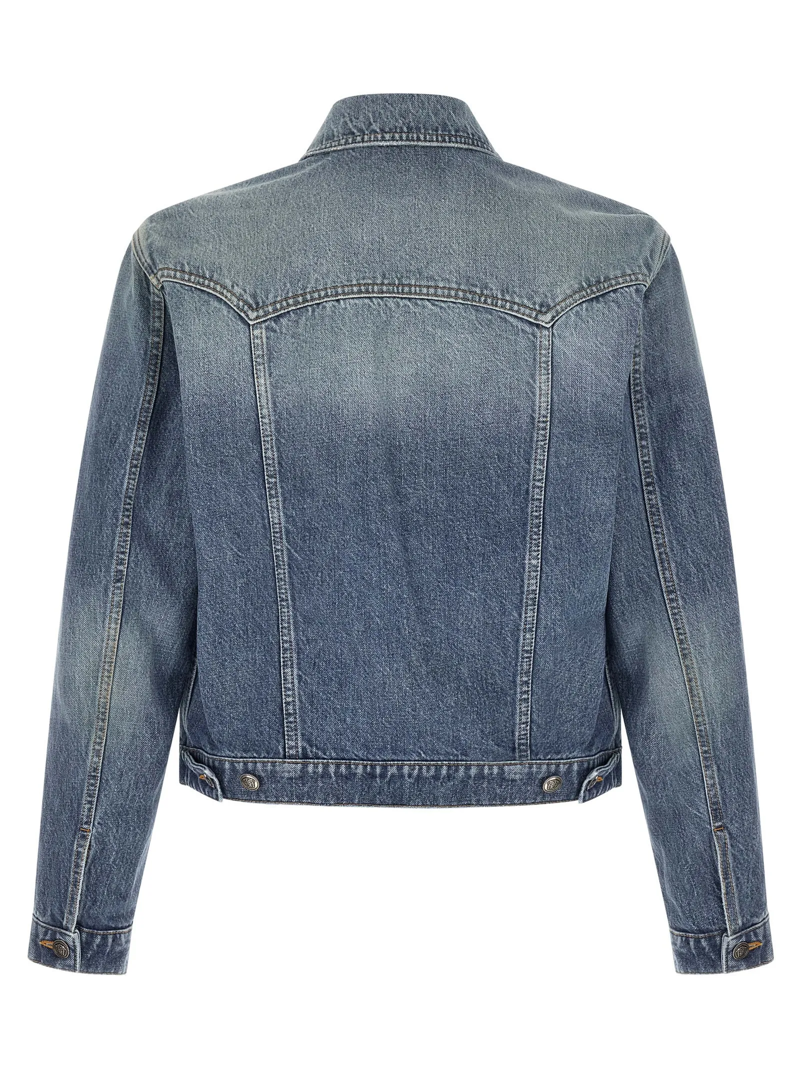 Medusa Puffer Jackets Blue sold by Wanan Luxury product image thumbnail 2