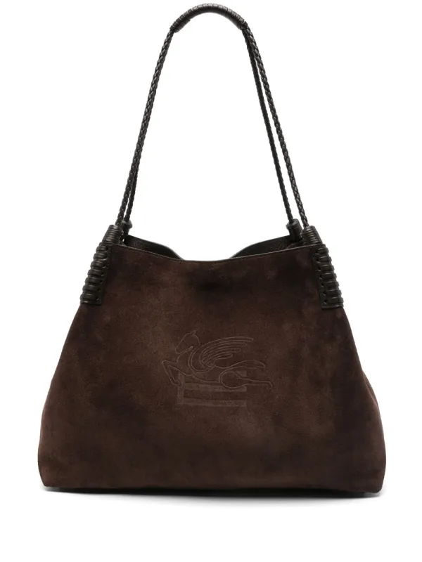 Large Leather Tote Bag made by Etro