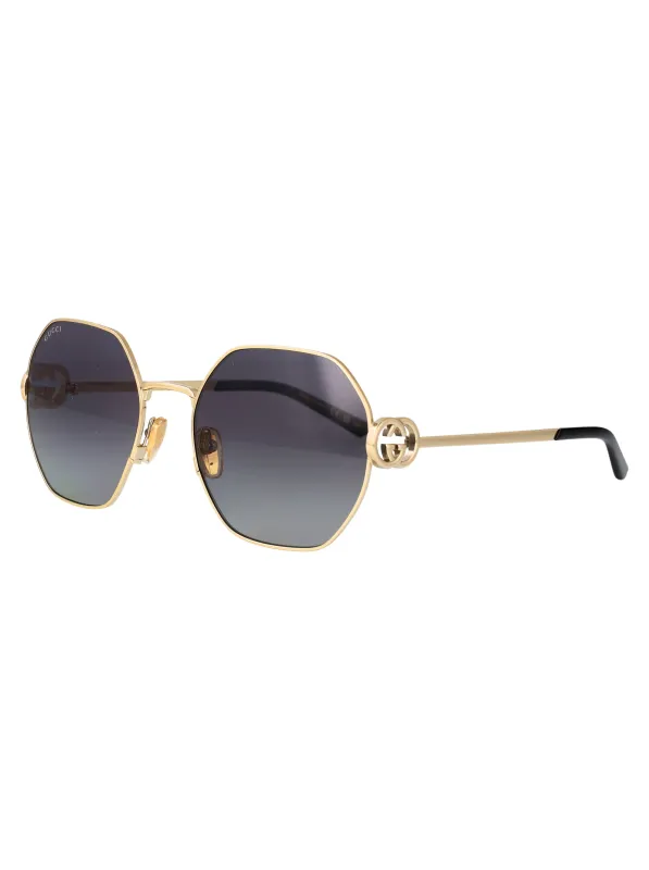 GG2046S Geometrical Sunglasses made by Gucci