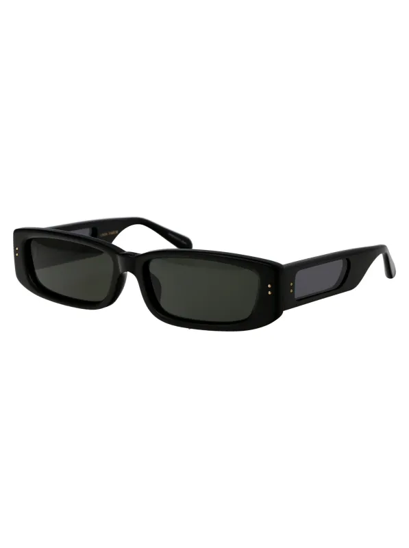 TALITA RECTANGULAR Sunglasses made by Linda Farrow