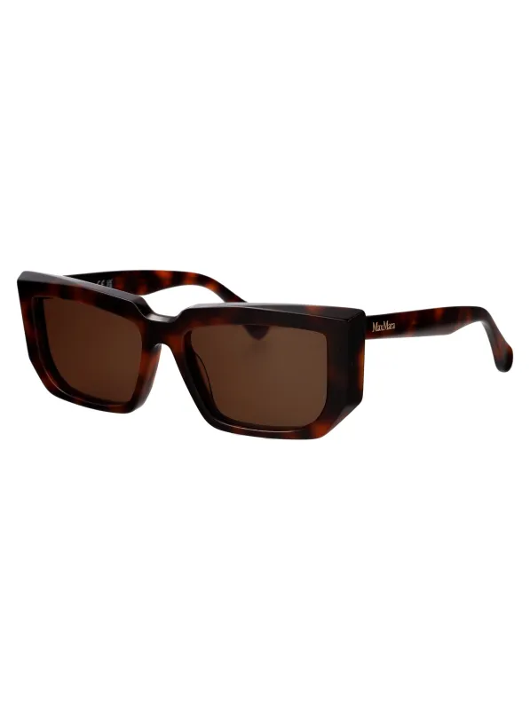 MM0126 Rectangular Sunglasses made by MaxMara