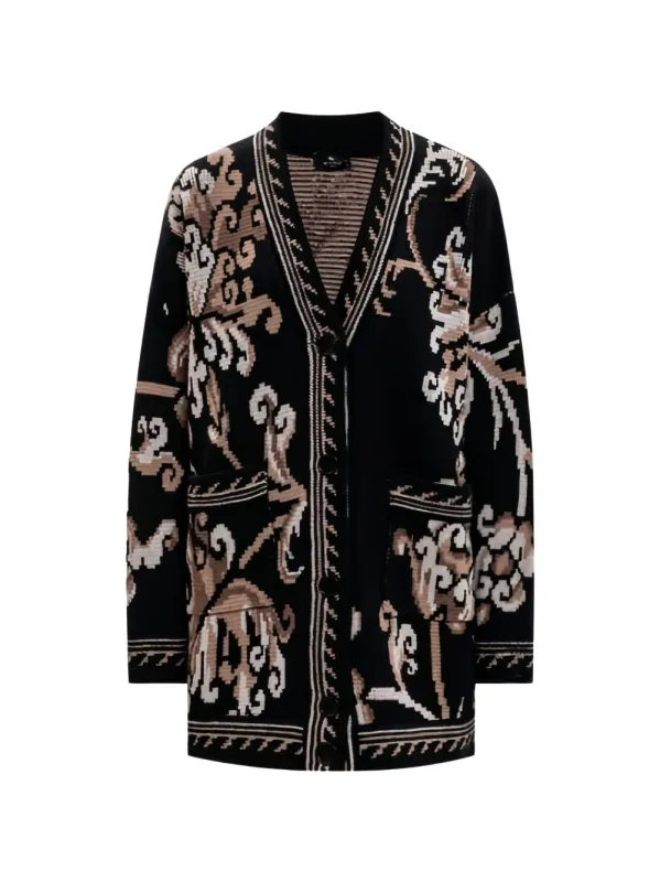Wool Cardigan made by Etro