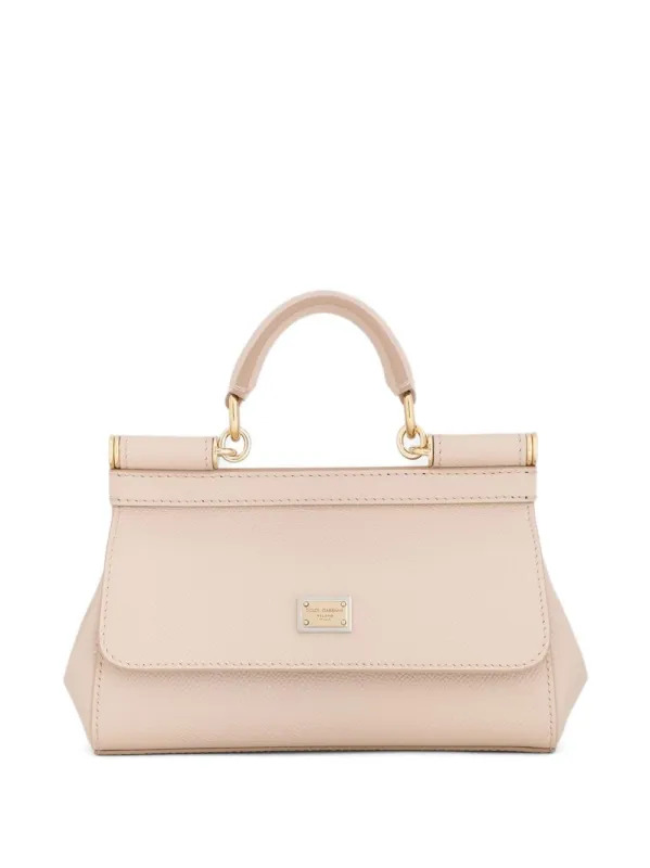 Sicily Small Leather Handbag made by Dolce & Gabanna
