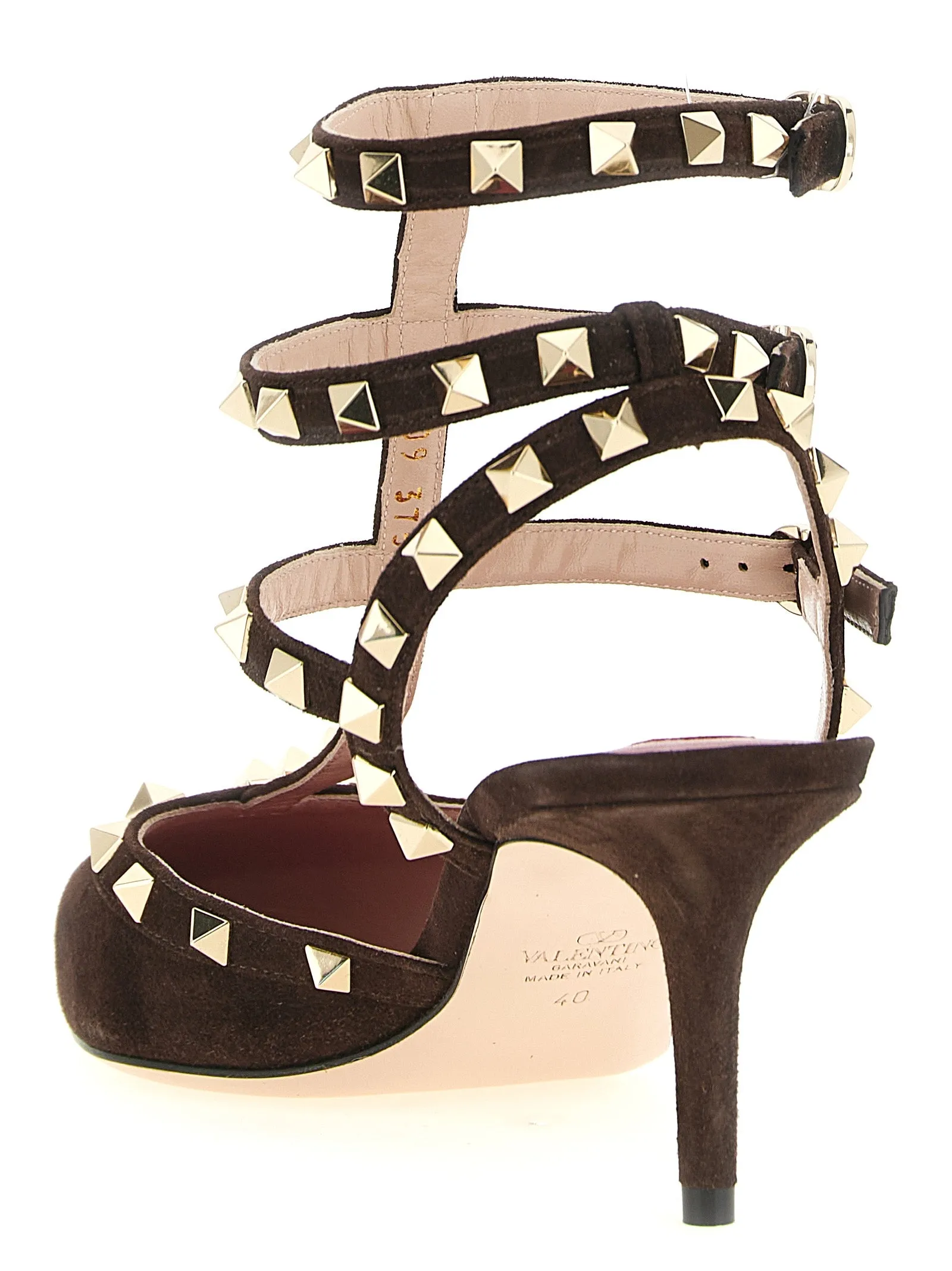 Rockstud Pumps Brown sold by Wanan Luxury product image thumbnail 3