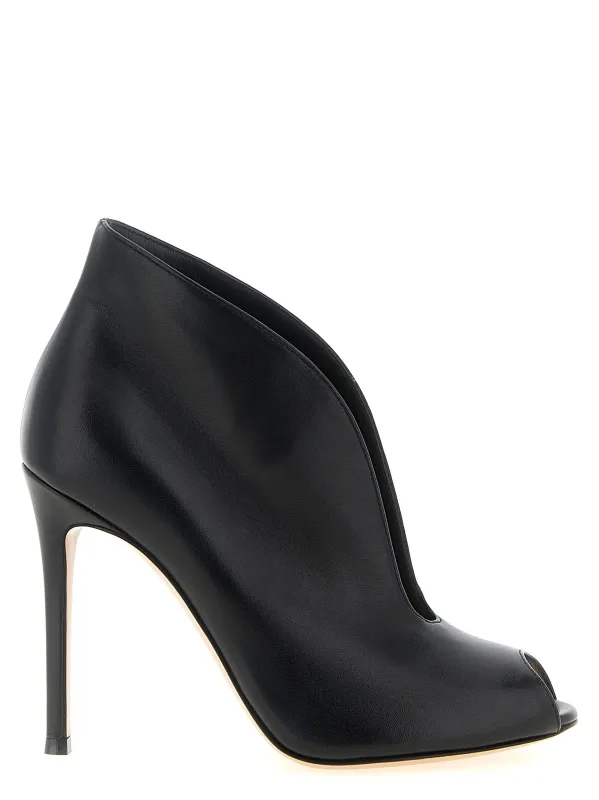 Vamp Boots And Ankle Boots Black made by Gianvito Rossi
