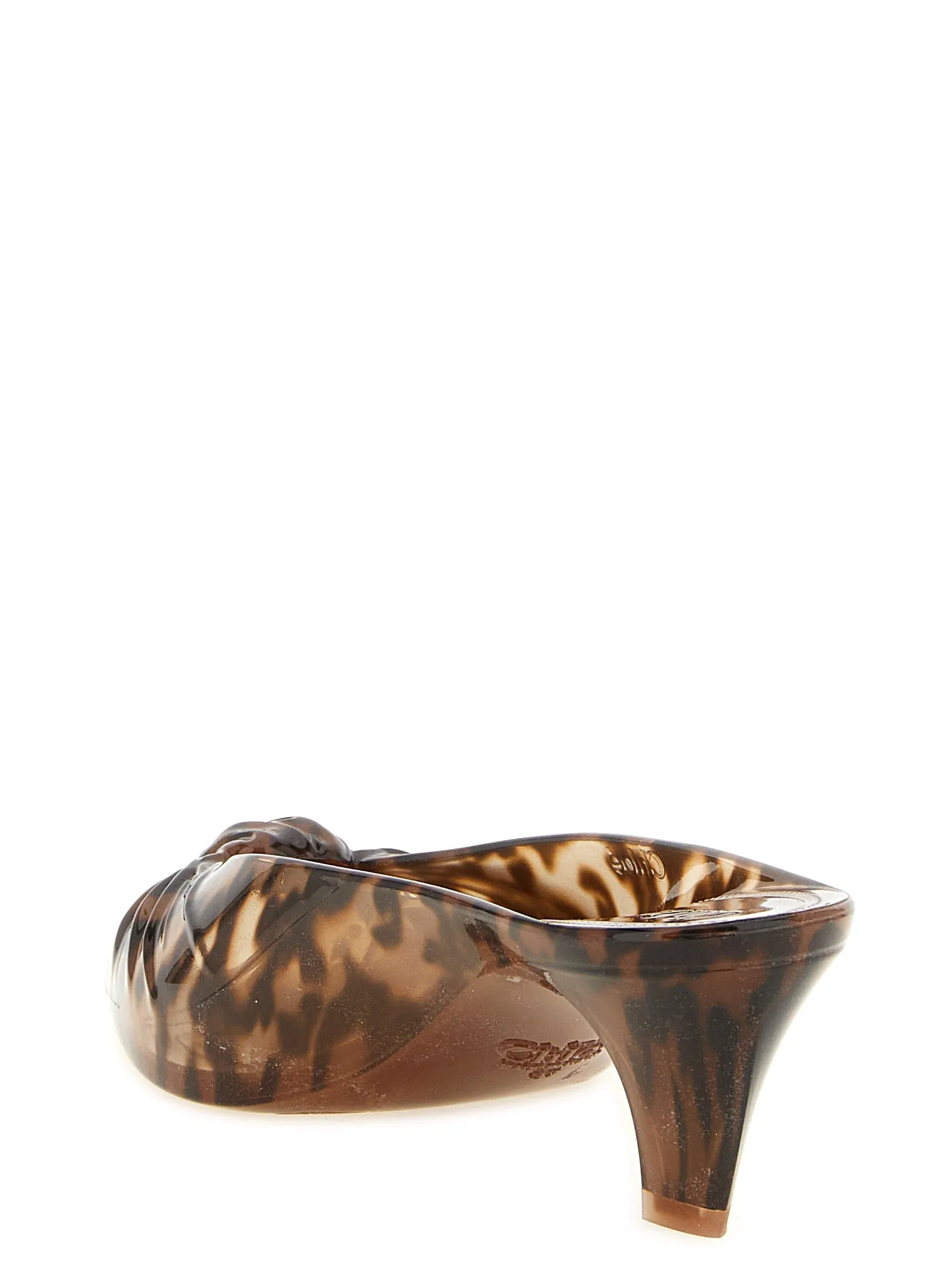 Sabot Jelly Pumps Brown sold by Wanan Luxury product image thumbnail 3