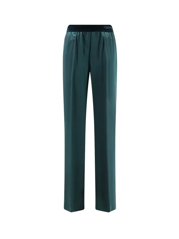 Satin Trousers made by Tom Ford