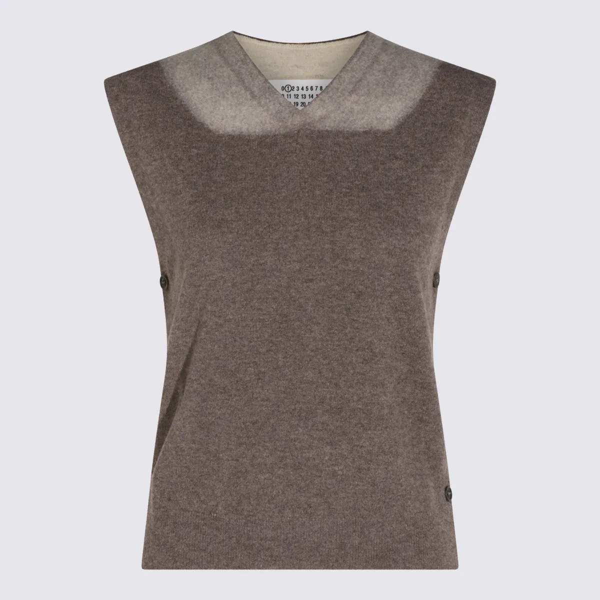 Sweaters Mud/Ecru sold by Wanan Luxury