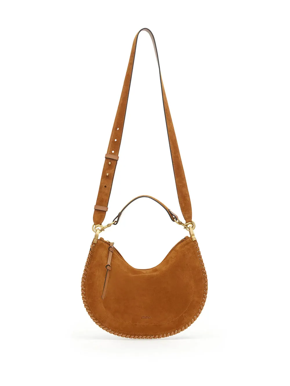 Oskan Soft Zipped Bag In Braided Suede Leather sold by Wanan Luxury product image thumbnail 2