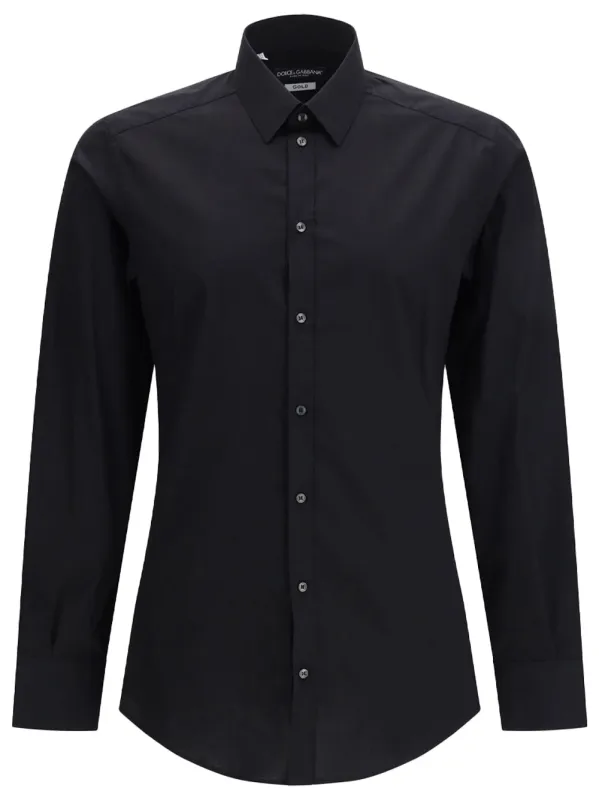 Stretch-Poplin Shirt made by Dolce & Gabanna