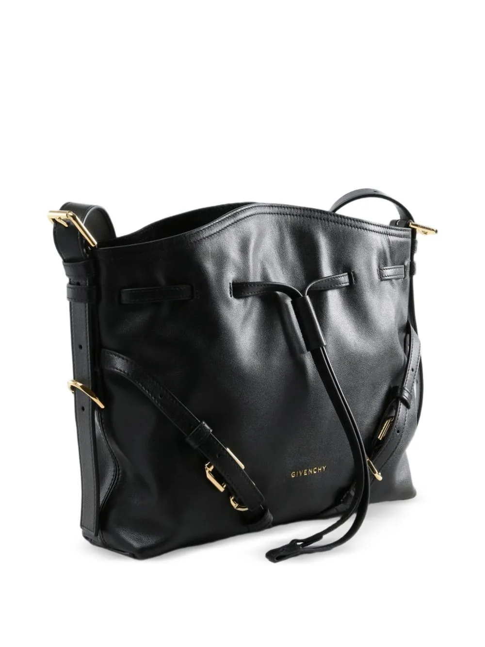 Voyou Small Leather Bucket Bag sold by Wanan Luxury product image thumbnail 3