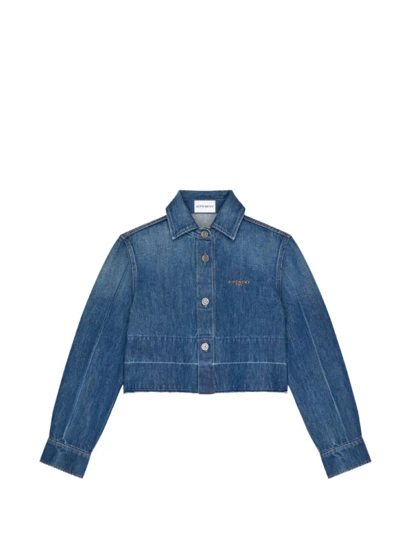 Denim Cotton Jacket made by Givenchy