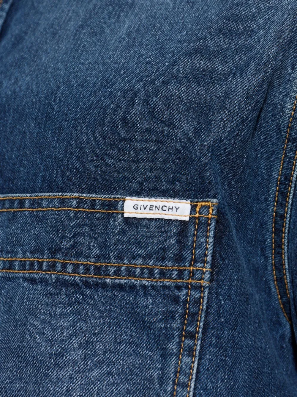 Denim Cotton Shirt sold by Wanan Luxury product image thumbnail 3