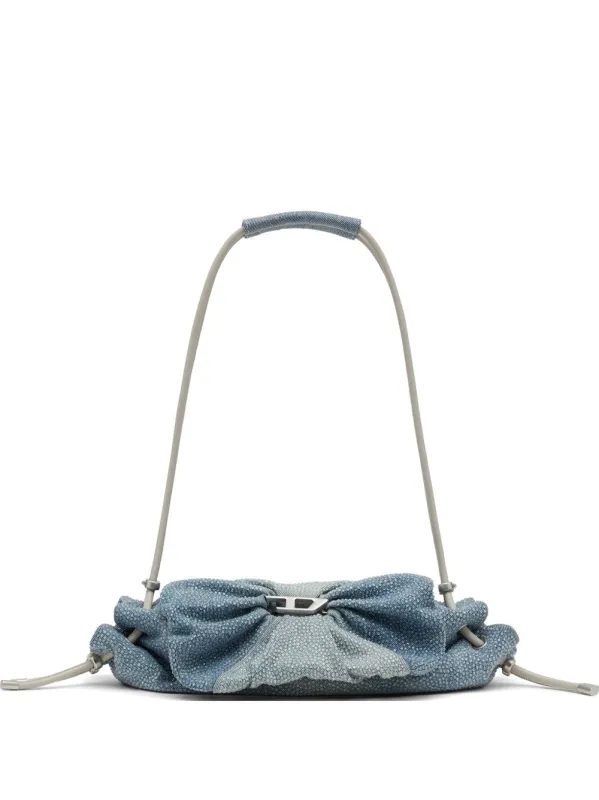 Scrunch Denim Shoulder Bag made by Diesel