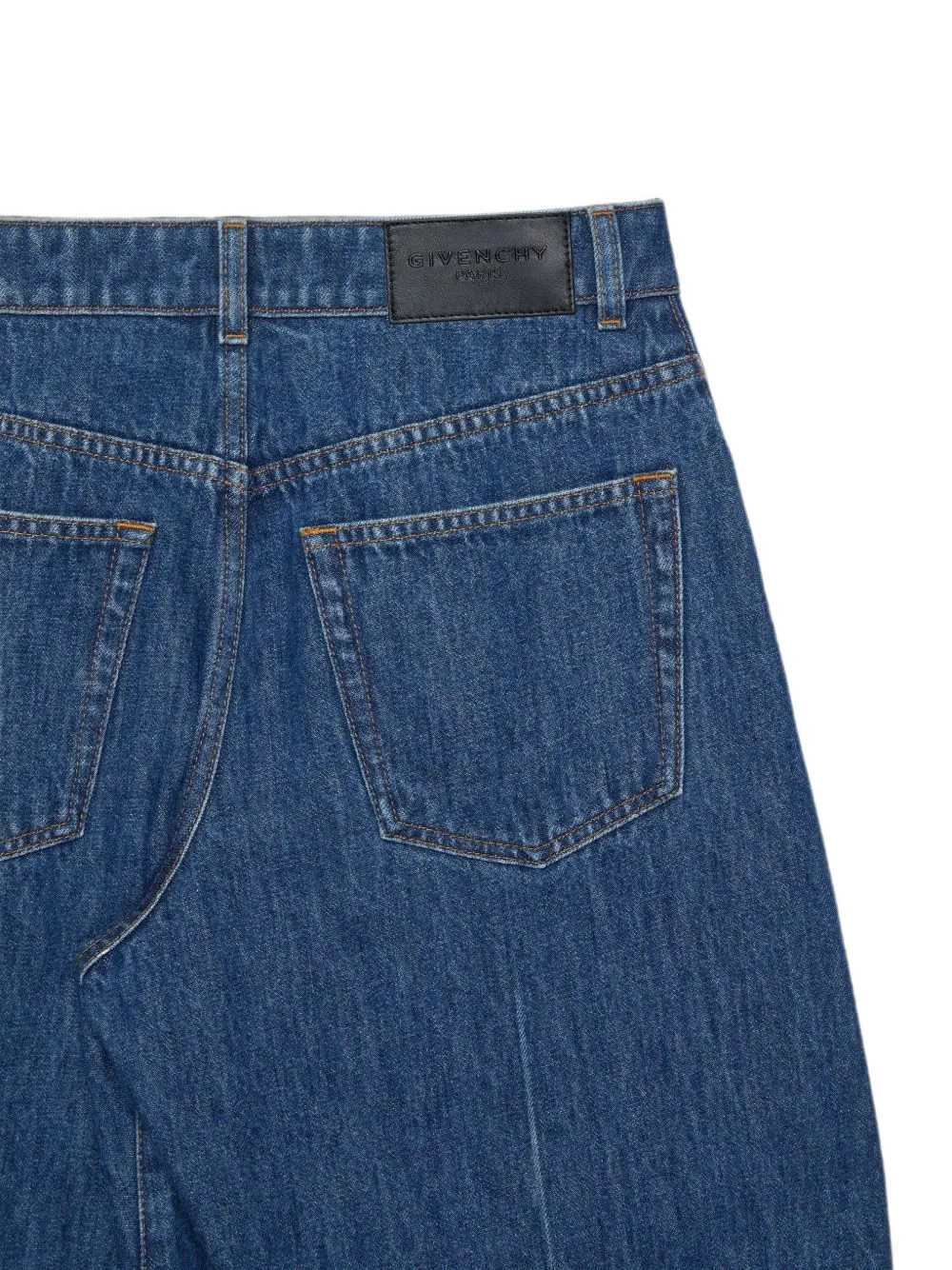 Wide-Leg Denim Cotton Jeans sold by Wanan Luxury product image thumbnail 2