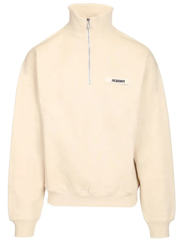 Gros Grain Sweatshirts Beige made by Jacquemus