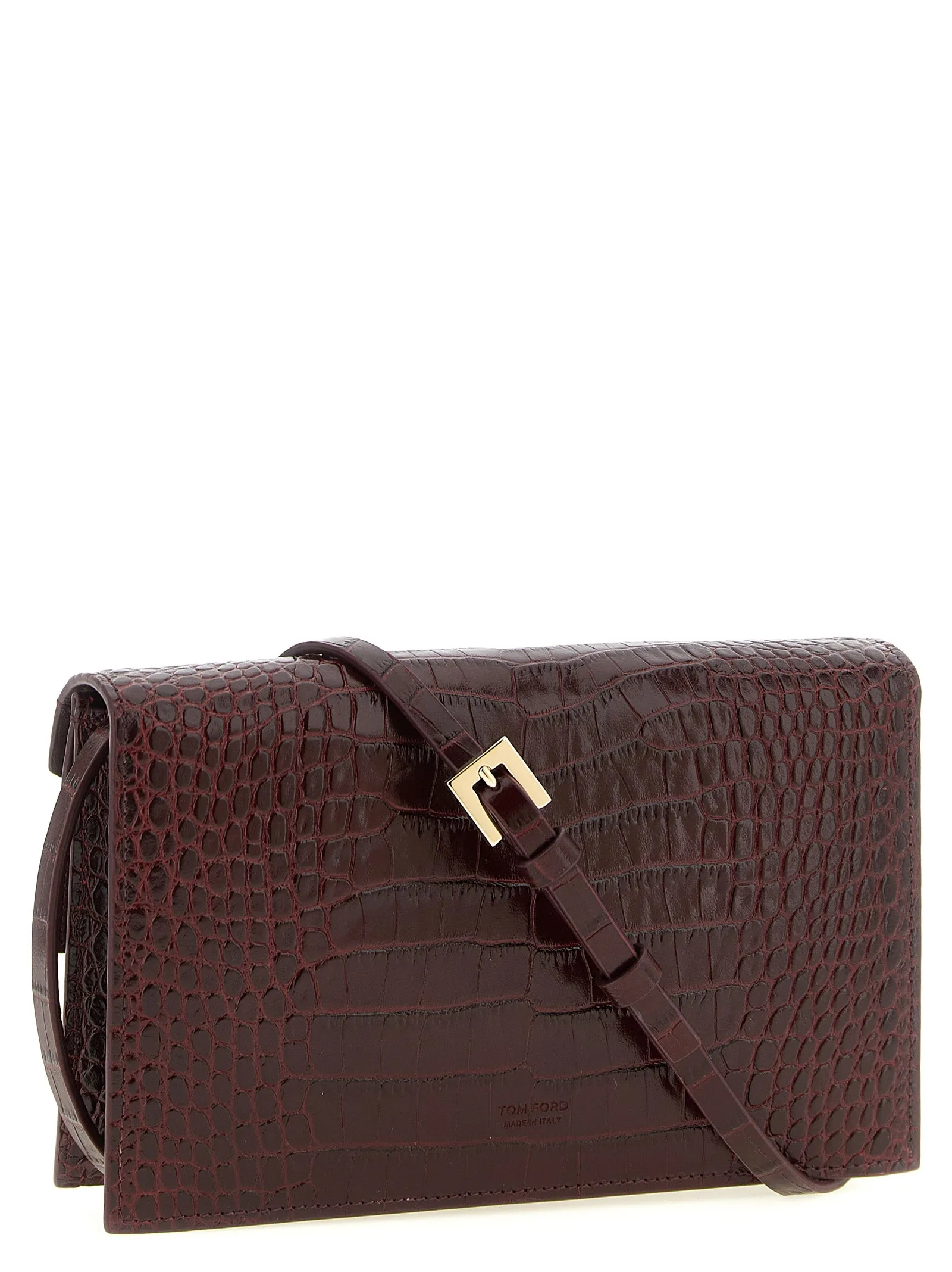 Aube Clutch Bordeaux sold by Wanan Luxury product image thumbnail 2
