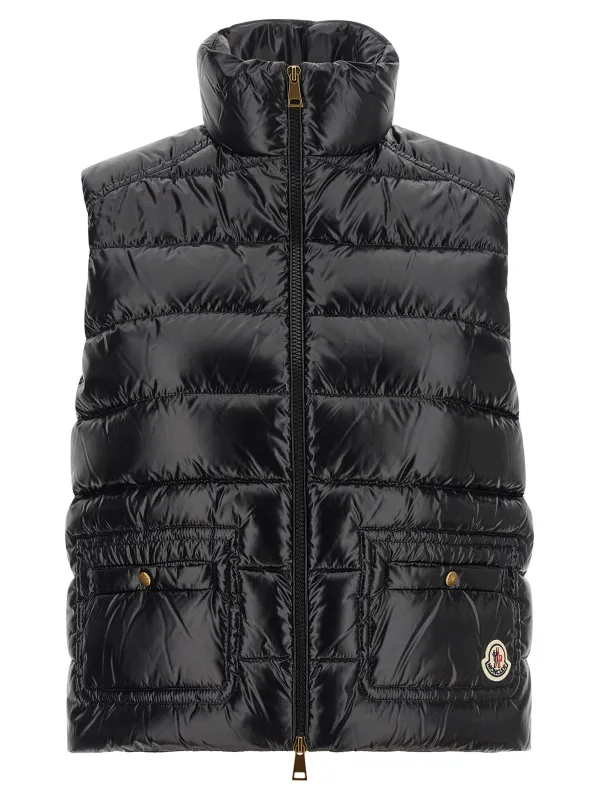 Frelon Gilet Black made by Moncler