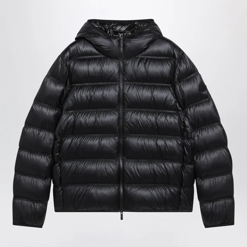 Guadiana Hooded Nylon Down Jacket In Black made by Moncler