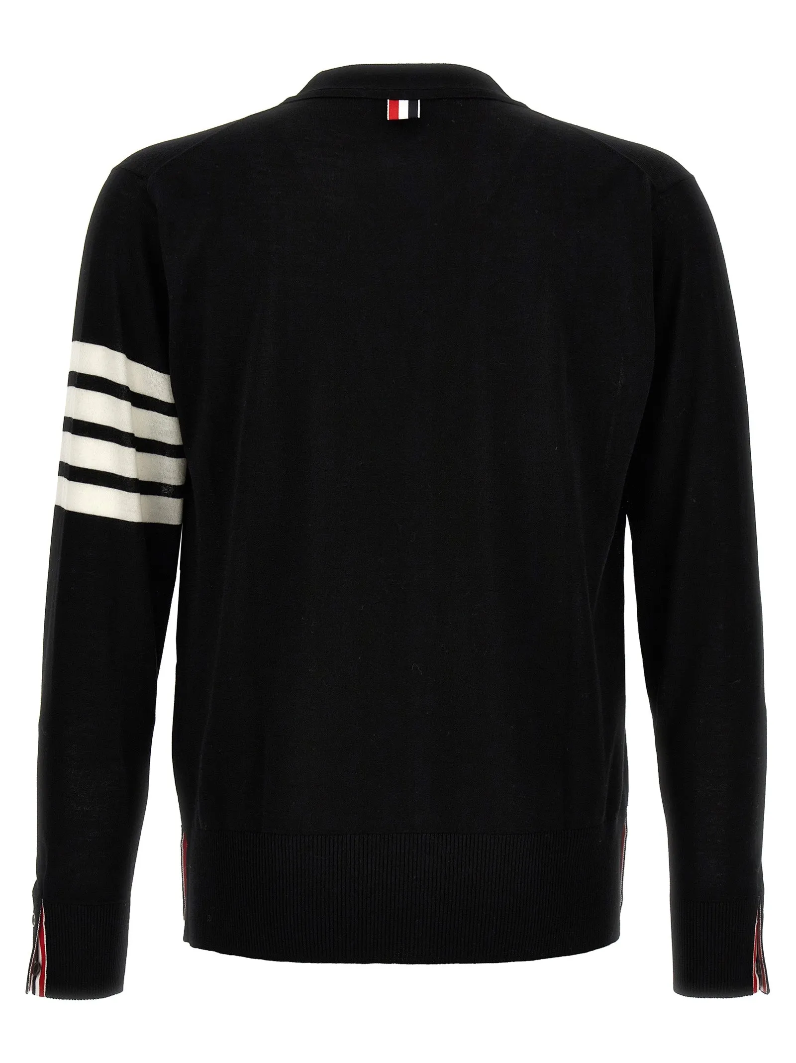 Merino Wool Cardigan Sweaters And Cardigans Black sold by Wanan Luxury product image thumbnail 2