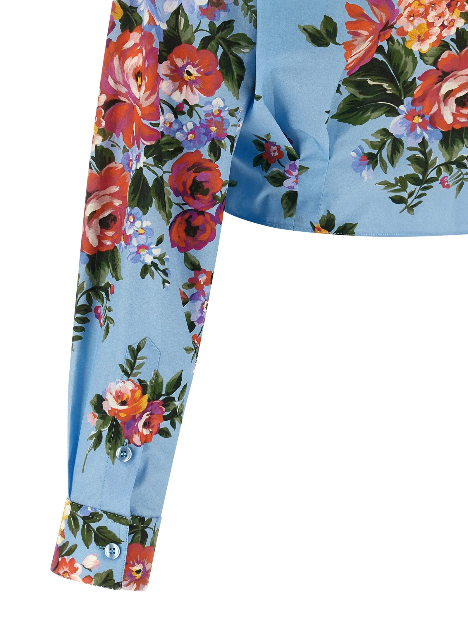 Mazzo Di Fiori Shirt And Blouse Light Blue sold by Wanan Luxury product image thumbnail 4