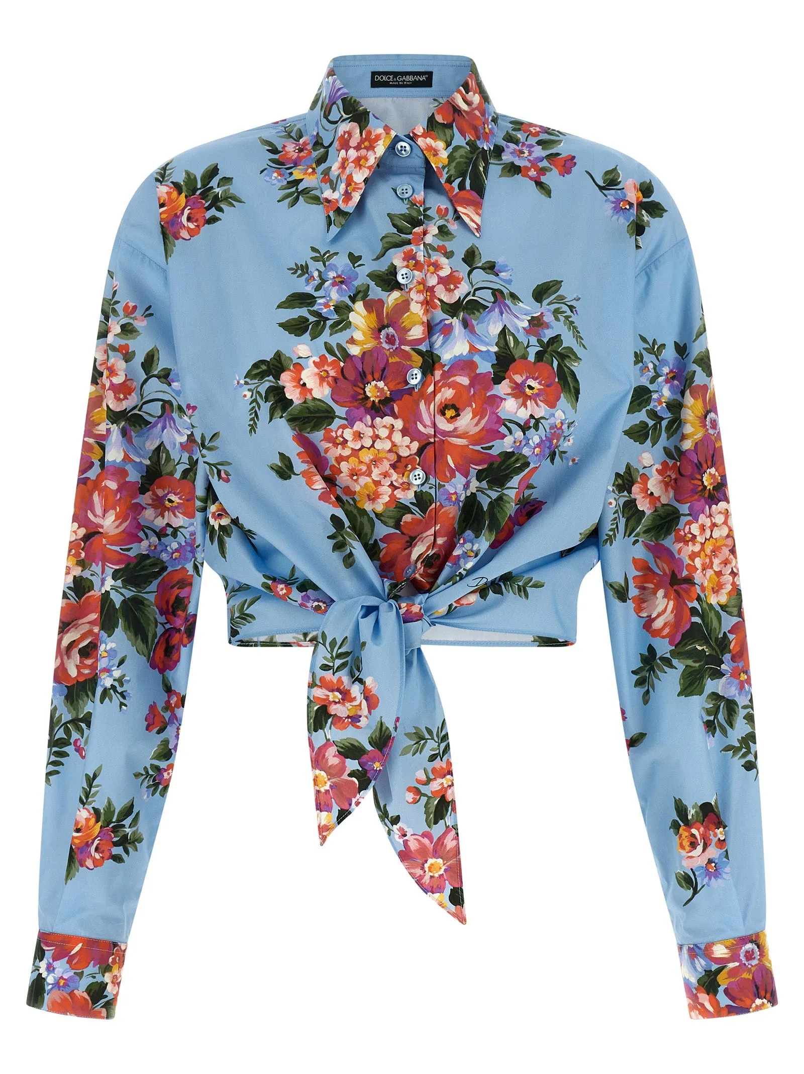 Mazzo Di Fiori Shirt And Blouse Light Blue sold by Wanan Luxury