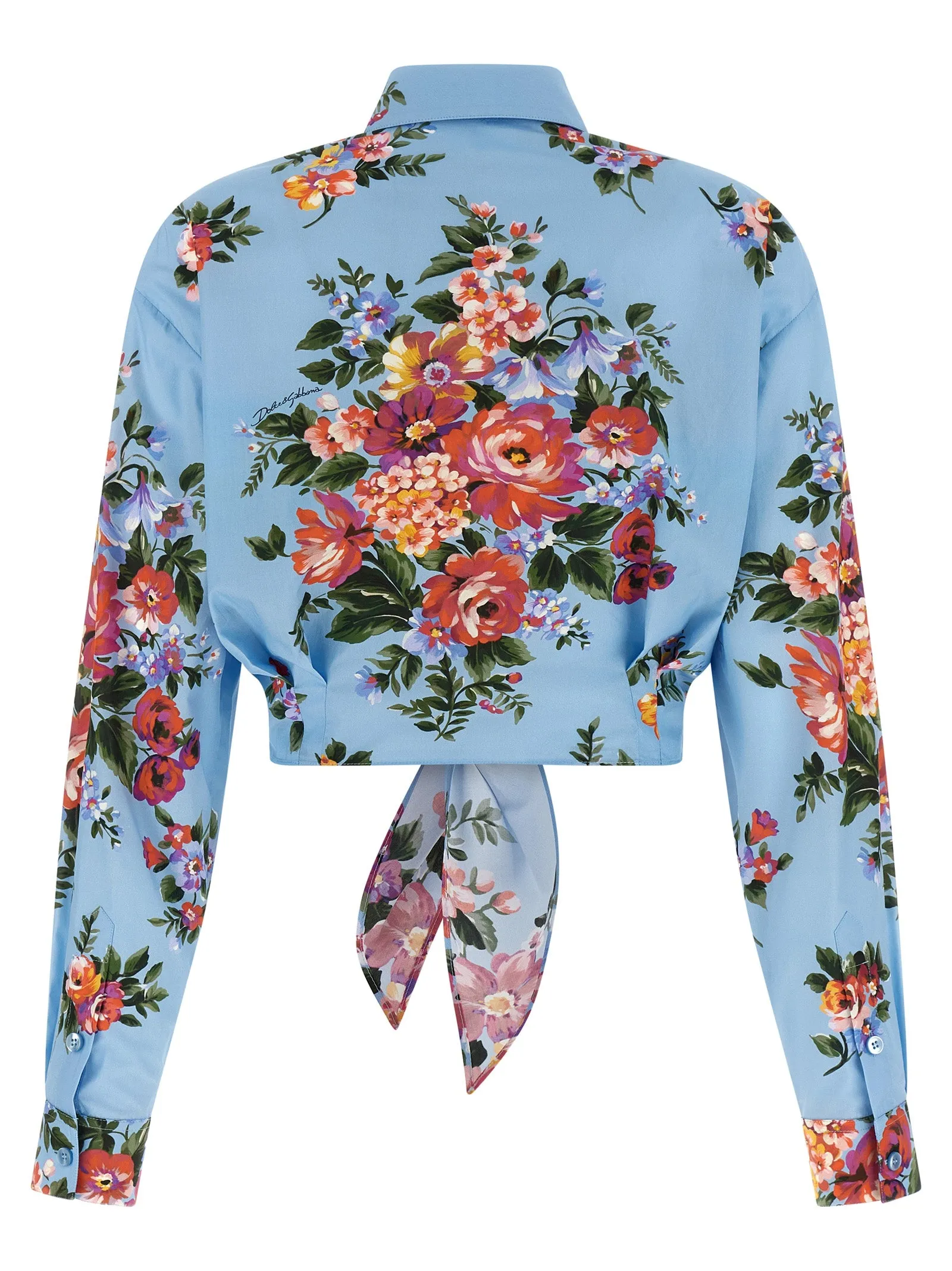 Mazzo Di Fiori Shirt And Blouse Light Blue sold by Wanan Luxury product image thumbnail 2