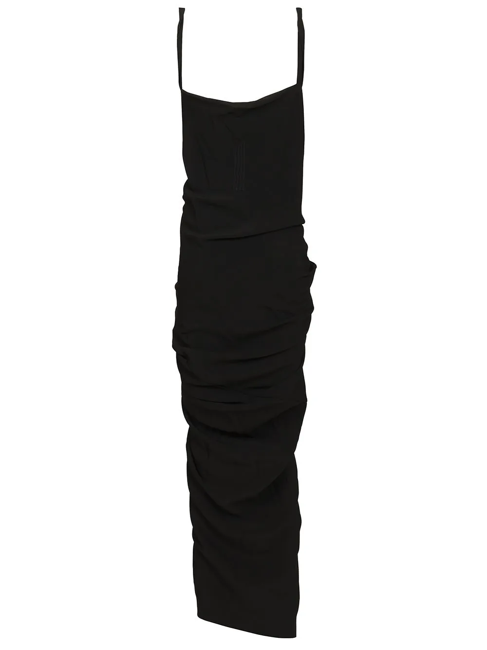Long Draped Cady Dress Black sold by Wanan Luxury product image thumbnail 2