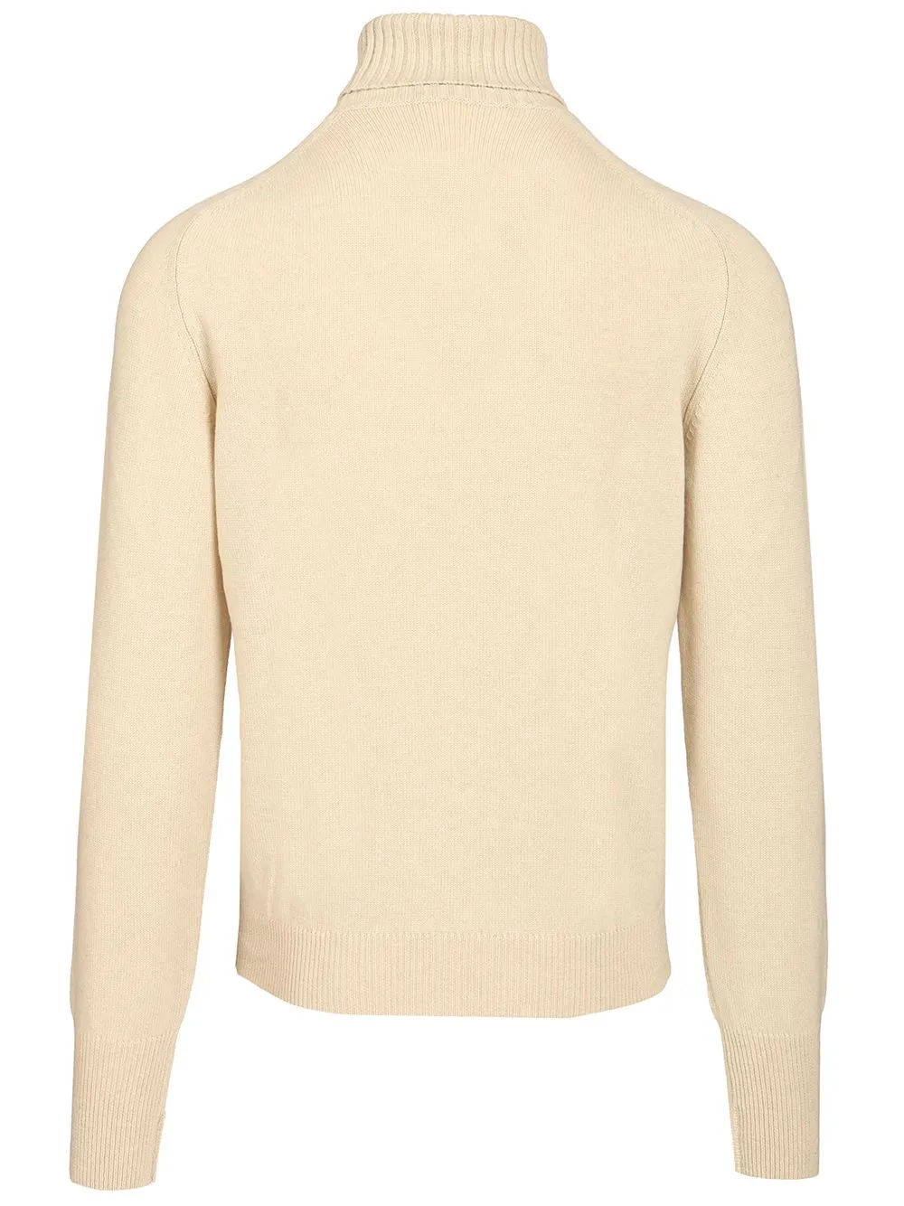 High Neck Sweater Knitwear Beige sold by Wanan Luxury product image thumbnail 2