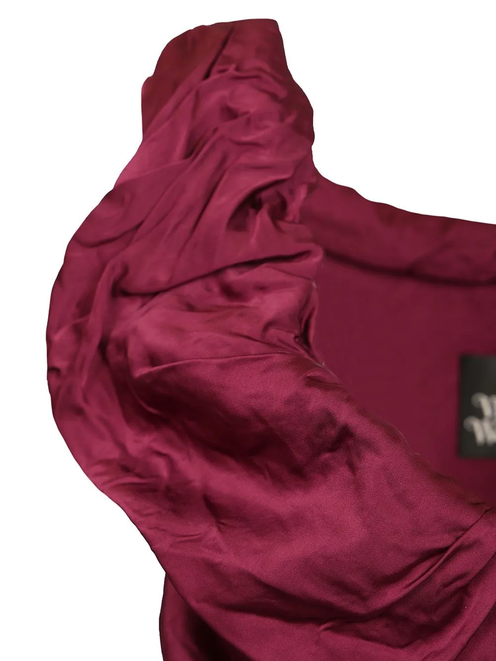 Twisted Ginnie Mini Dress Bordeaux sold by Wanan Luxury product image thumbnail 4