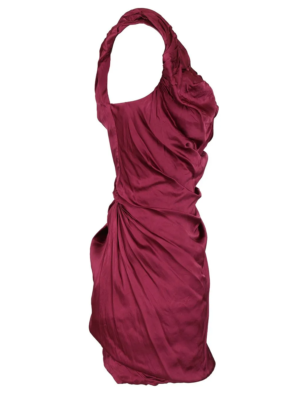 Twisted Ginnie Mini Dress Bordeaux sold by Wanan Luxury product image thumbnail 3