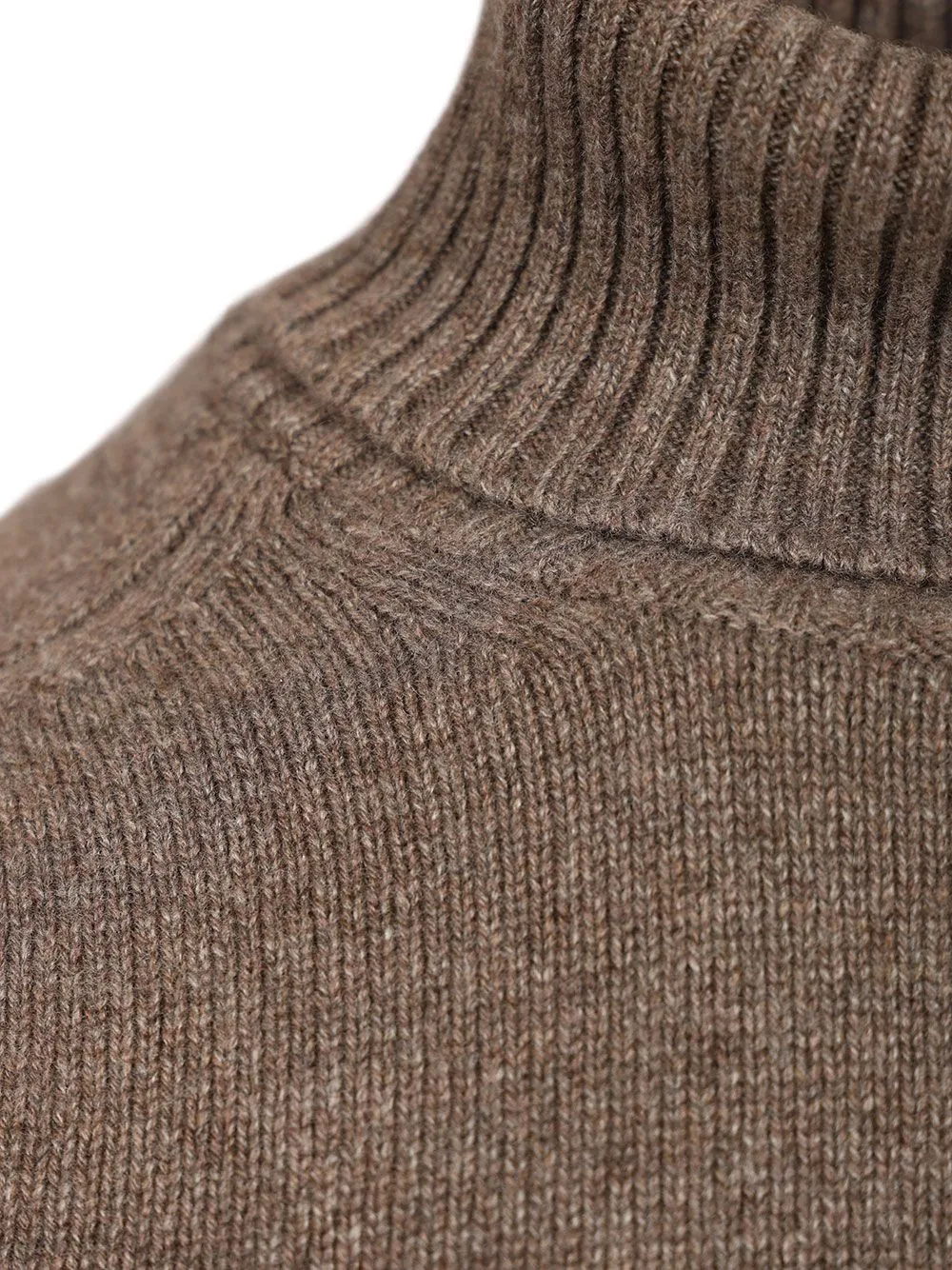 High Neck Sweater Knitwear Brown sold by Wanan Luxury product image thumbnail 3