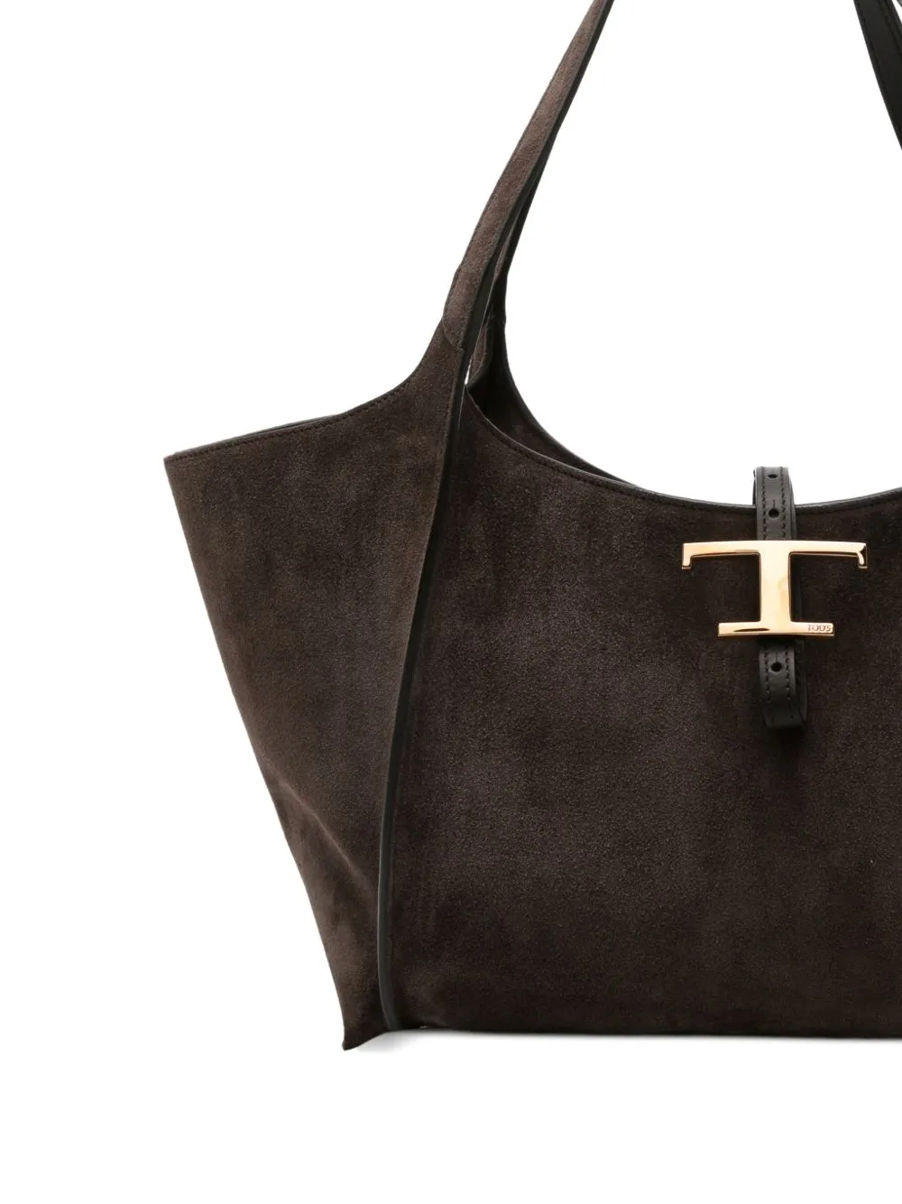 T-Timeless Small Leather Tote Bag sold by Wanan Luxury product image thumbnail 4