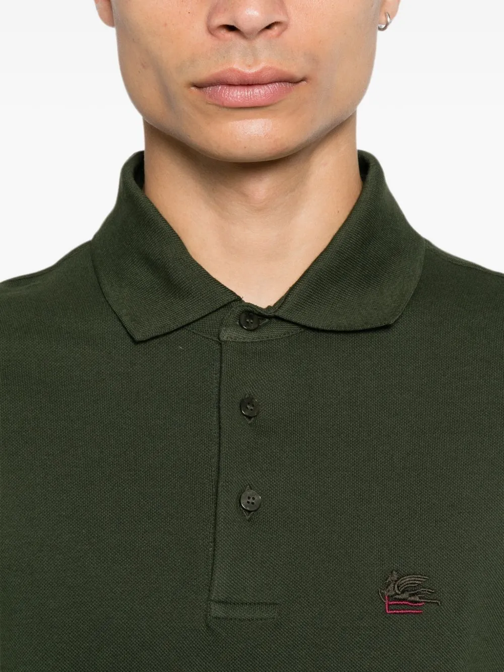 Logo Cotton Polo Shirt sold by Wanan Luxury product image thumbnail 4