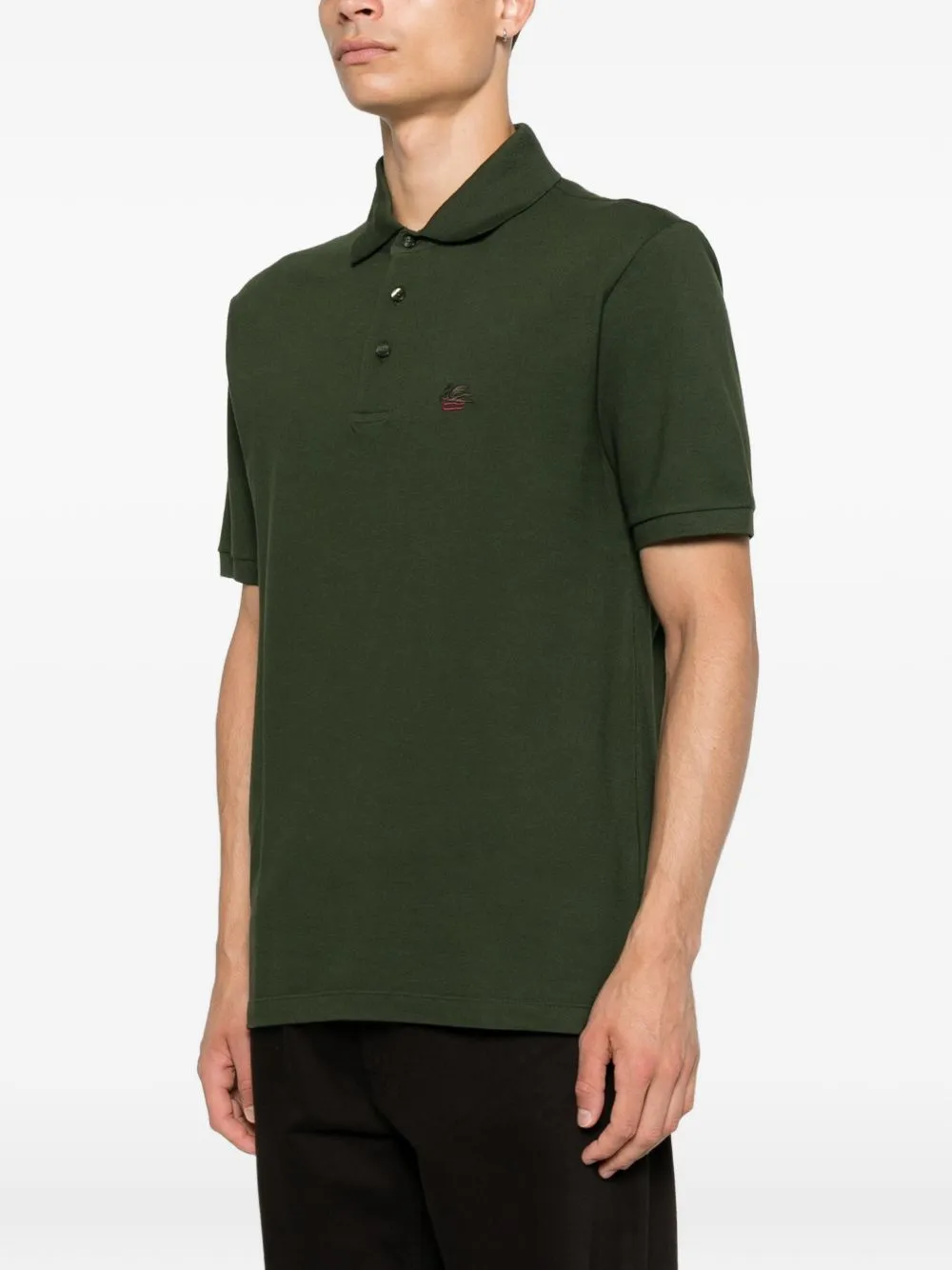 Logo Cotton Polo Shirt sold by Wanan Luxury product image thumbnail 5