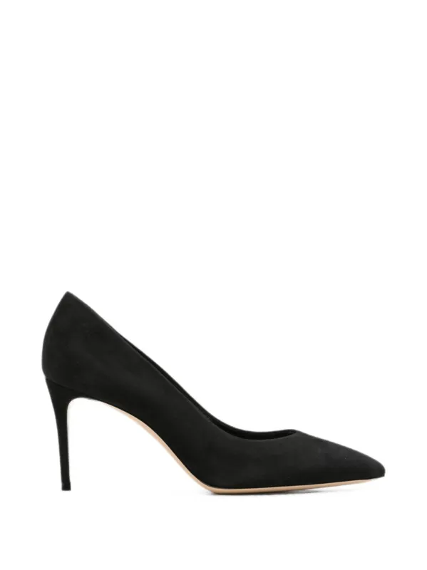 Suede Leather Pumps made by Casadei