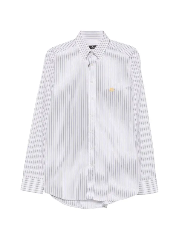 Striped Cotton Shirt made by Etro