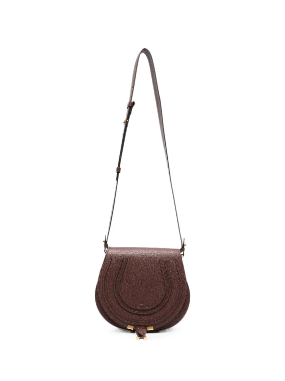 Marcie Leather Saddle Bag sold by Wanan Luxury